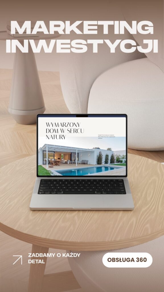 marketing dla inwestycji deweloperskich strona internetowa agencja